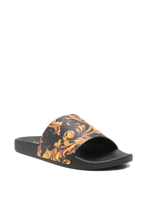 Ciabatta uomo in gomma Versace jeans Couture | 79YA3SQ4ZS365G89